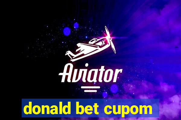 donald bet cupom